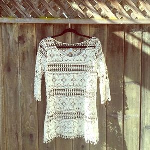 Lace tunic