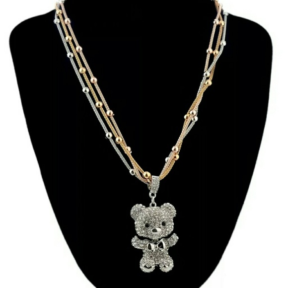 statement bear necklace - Picture 2 of 3