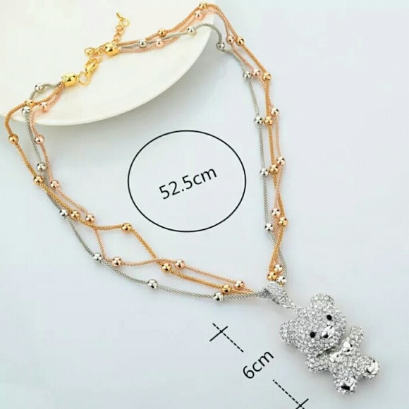 statement bear necklace - Picture 3 of 3