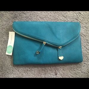 Teal Urban Expressions Clutch