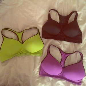 Flirtitude and Marika sports bras large