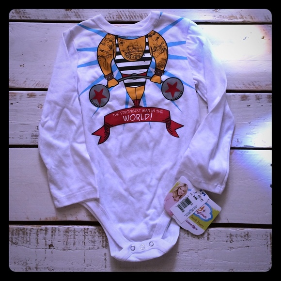 Worlds strongest Man onesie