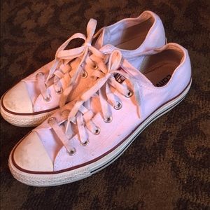 White Converse, Size 8 in Men