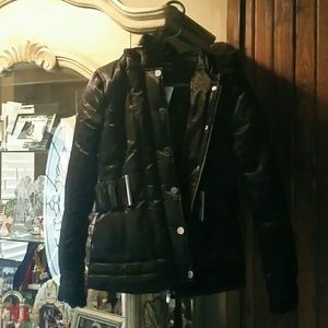 Beautiful Bebe Belted Jacket NEW