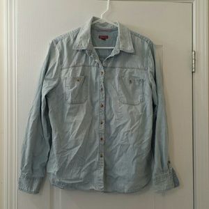 Merona long sleeve denim shirt