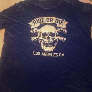 Brandy Melville RIDe OR DIE TEE