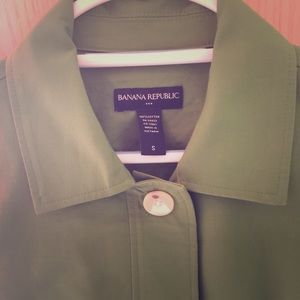 Olive Green Banana Republic Jacket!