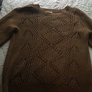 Oversized Brown Sweater
