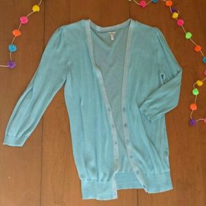 Shear Blue Cardigan