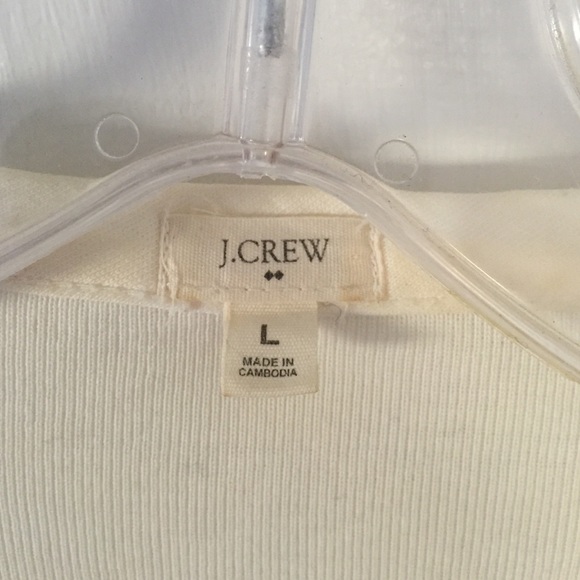 J. Crew Cream Cardigan - Picture 2 of 3