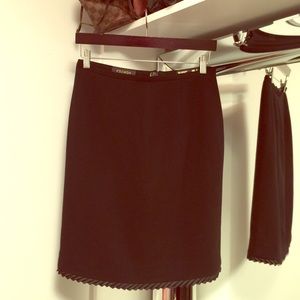 Escada Skirt. Black Fully Lined.