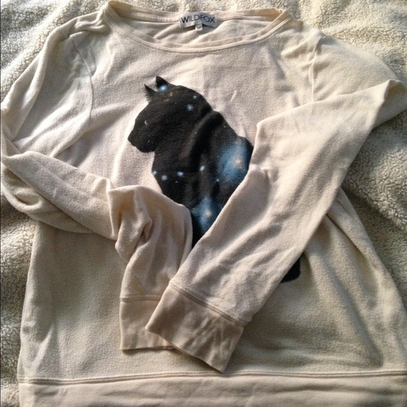 Wildfox Dollskill Galaxy Cat Jumper