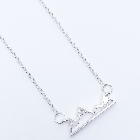 • Silver Mountain Necklace • - Picture 2 of 3