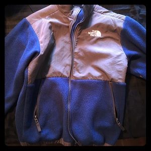 Boys LG blue/gray Northface