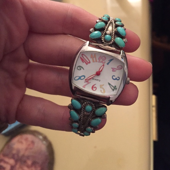 Turquoise watch