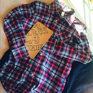 American Apparel Tartan Flannel XS
