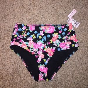 High waist swim bottoms
