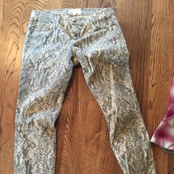 Current/Elliott Ankle Skinny Canvas