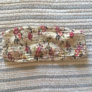 floral ruche bandeau
