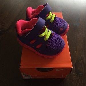 Baby girl Nike free 5 shoes
