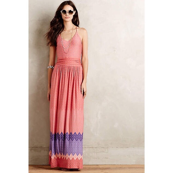SOLD NWT Anthropologie Maxi Dress $158 - Picture 3 of 4