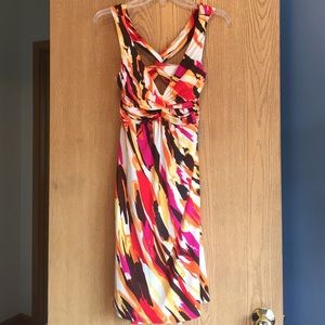 Twist Front Dress