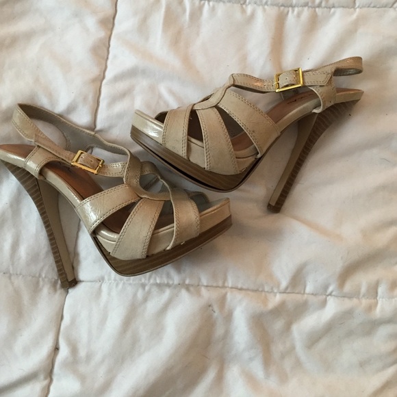 Tan Stilettos