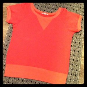 🔶 Baggy Coral Gap Shirt