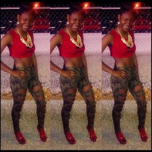 These pants . I made them myself