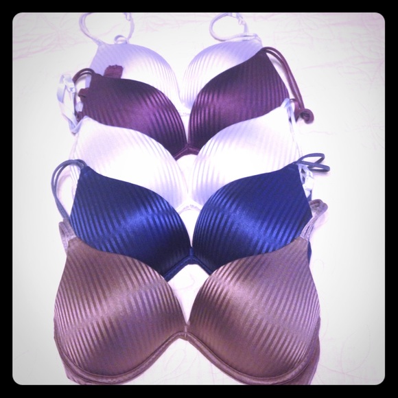 FIVE Push Up Bras 34B