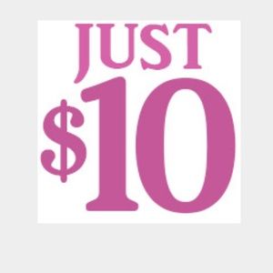 Everything 10 dollars!!!!