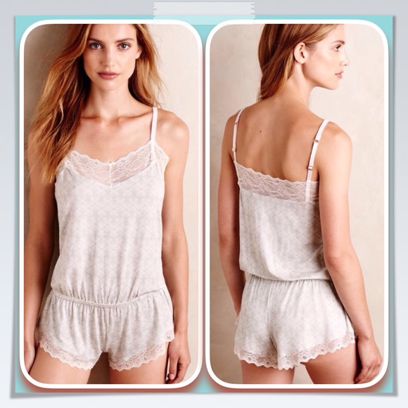Anthropologie Other - Anthropologie Eberjay Looking Glass Romper