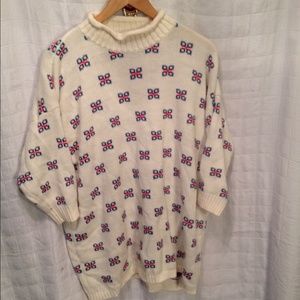 White vintage sweater
