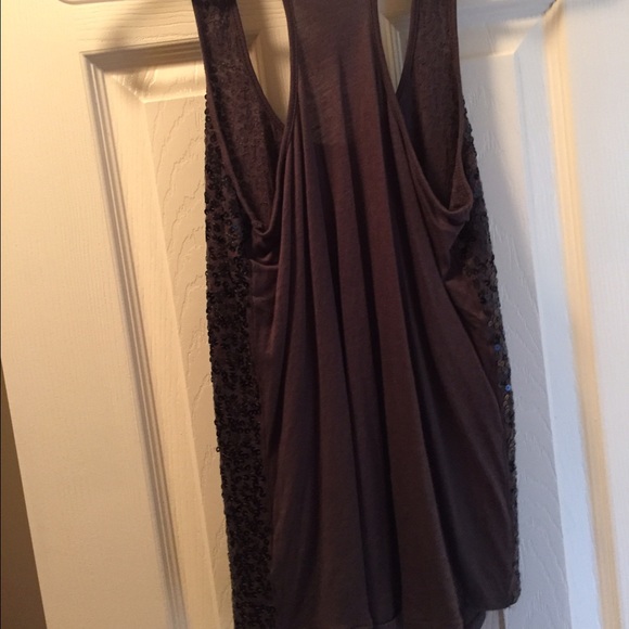 Express Sequin Racerback Tank - Picture 3 of 3