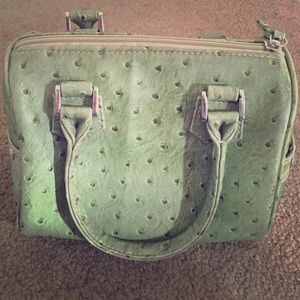 Mini light green hand purse