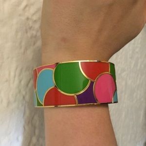 Kate Spade wide bangle bracelet.