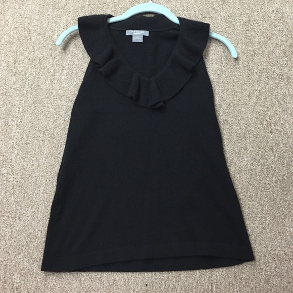 Ann Taylor Cashmere sleeveless top