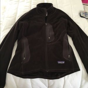 Brown Patagonia Fleece Jacket