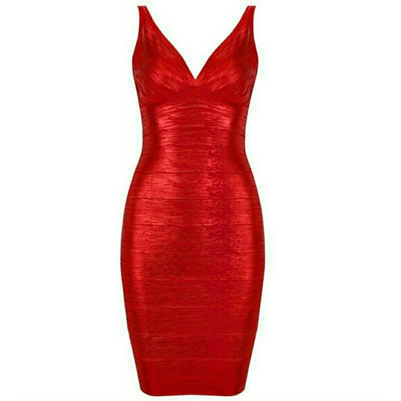 Red Bandage Dress