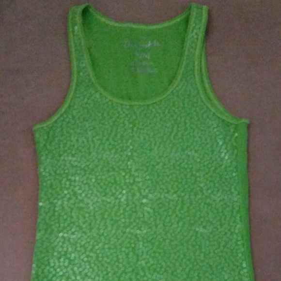 Gorgeous Green Tank.