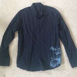 Men's 7 Diamonds button down shirt