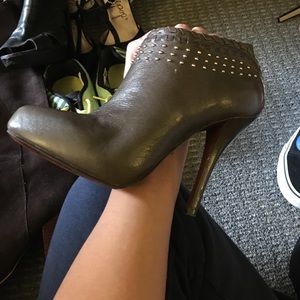 Studded bootie