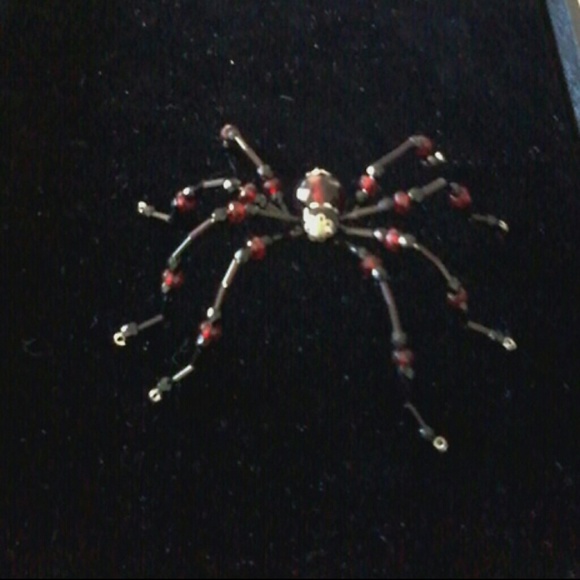 Chezh crystal beaded spider