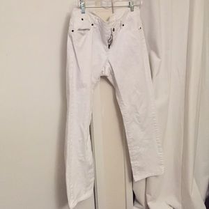 White jeans