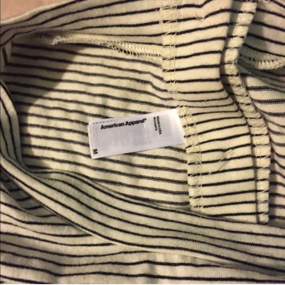 AA striped t-shirt romper ($40 IN DESCRIPTION) - Picture 2 of 2