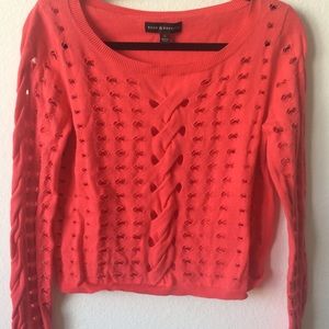 R&R Coral Sweater