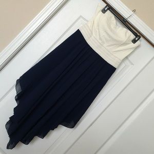 Strapless dress