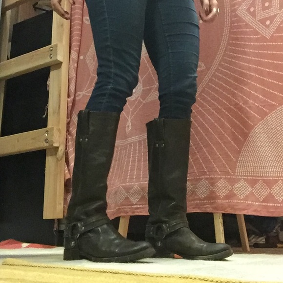 Frye Phillip Harness Tall Boots - Picture 4 of 4