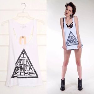 NWT Vanessa Mooney I Rock Wander Vibe Tank Top
