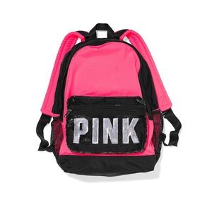 VS pink campus bag